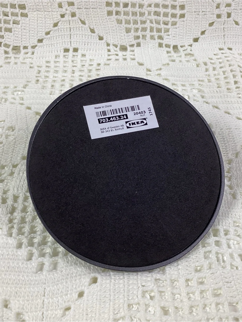 IKEA candle holder Dark Matte Grey